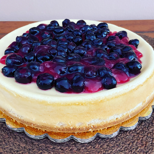 Cheesecake de Blueberry