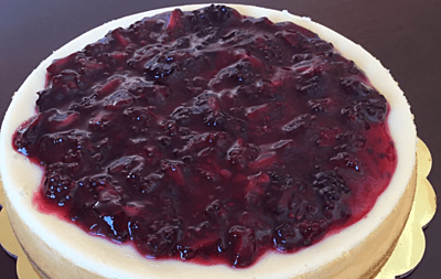 Cheesecake de Mora