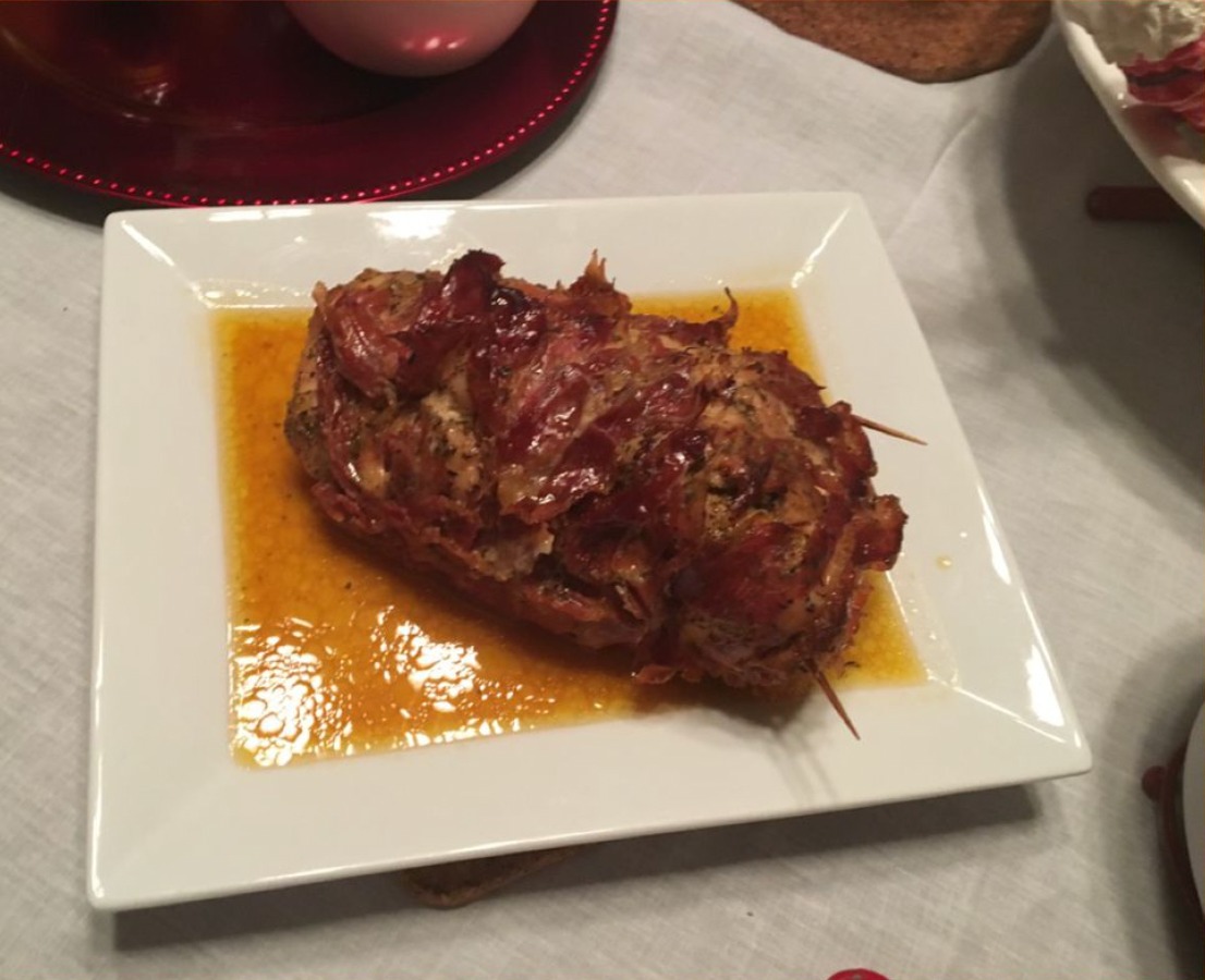 Pechuga de Pavo con Prosciutto